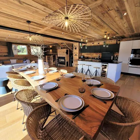 De Luxe Avec Spa, Sauna, Parking, Wifi Et Animaux Admis - Fr-1-598-41 Chalet Les Gets
